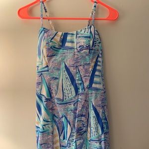 Lily Pulitzer Lavender Sailboat Dress